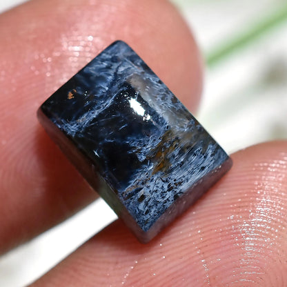 Natural Blue Pietersite Small Gemstone - Smooth Polished Stone