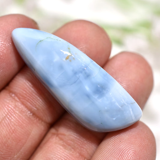 Wholesale Blue Opal Cabochon – Smooth Polished Gemstone for DIY Pendants