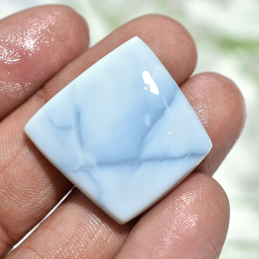 Vibrant Blue Opal Cabochon – Wholesale Smooth Polished Stone For Pendants