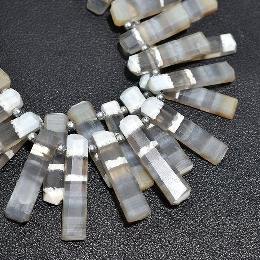Natural Boulder Opal Faceted Beads – Wholesale Polished Strand For Handmade Craft