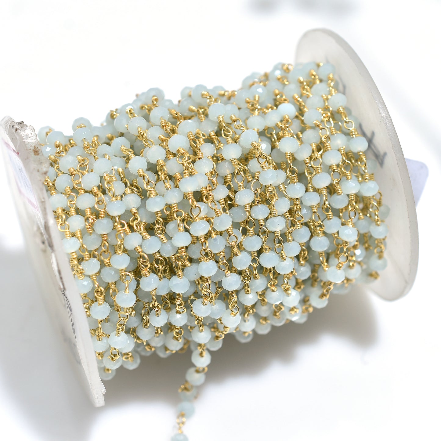 Blessed Chalcedony Rosary – Wholesale Spiritual Hydro Beaded Prayer Chain for Men & Women