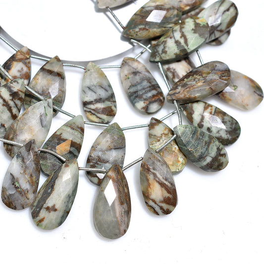 Unique Red Cherry Jasper Faceted Teardrop Bead Strand – Wholesale Gemstone For Jewelry Creations