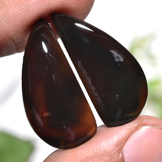 montana gemstone, montana pair, matching cabochons, jewelry making, gemstone pair, earring stones, loose gemstones, polished stones, natural cabochon, smooth gemstone, diy jewelry, matched pair, designer stones, handmade jewelry
