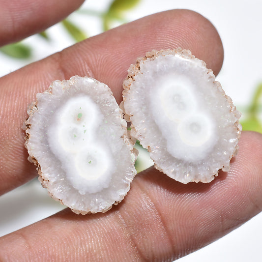 White Stalactite Slice

Unique Gemstone Slices

Stalactite Gemstone Pair

Stalactite for Pendants

Stalactite Cabochons

Natural Stalactite

Jewelry Making Stones

Geode Slice Pair

Gemstones for Earrings

Crystal Slice Earrings

