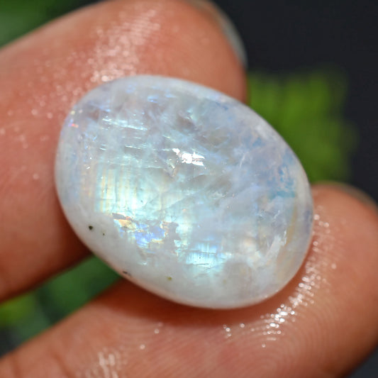 rainbow moonstone, moonstone cabochon, polished gemstone, oval cabochon, jewelry making, DIY jewelry, gemstone for rings, pendant stone, smooth gemstone, handmade jewelry, crystal cabochon, healing moonstone, natural gemstone, rainbow gem, craft gemstones
