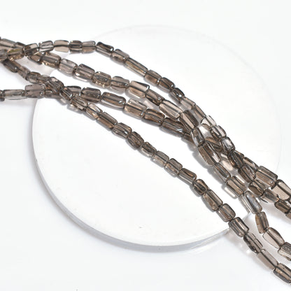 Brown Smoky Quartz Beads – Natural Polished Gemstones for Necklaces