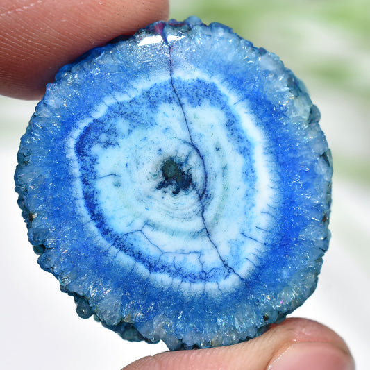 Designer Solar Quartz Cabochon – Round Smooth Crystal Stone