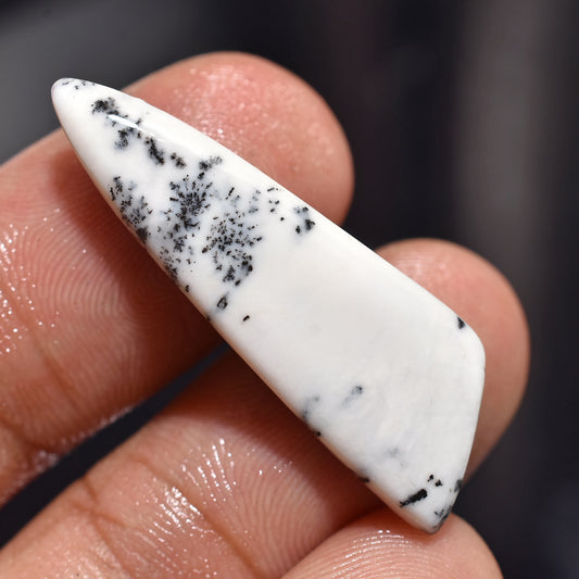 Dendrite Agate Cabochon – Fancy Shape Natural Gemstone Stone