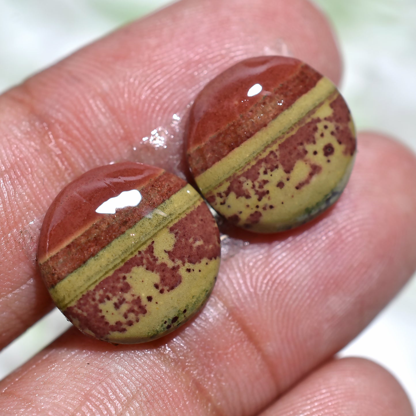 Handpicked Imperial Topaz Gemstone Pair – Matched Stones for High-End Designs