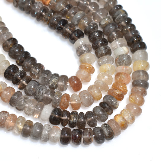 Wholesale Multi Moonstone Faceted Beads – Natural Mixed Color Gemstones for Jewelry Making