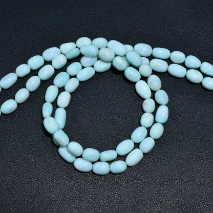Smooth Sky Blue Opal Nugget Beads – 16 Inch Wholesale Gemstone Strand For Jewelry Making