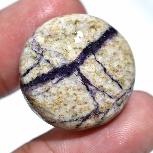 Premium Tiffany Jasper Cabochon – Flat Back Stone for Custom Jewelry Designs