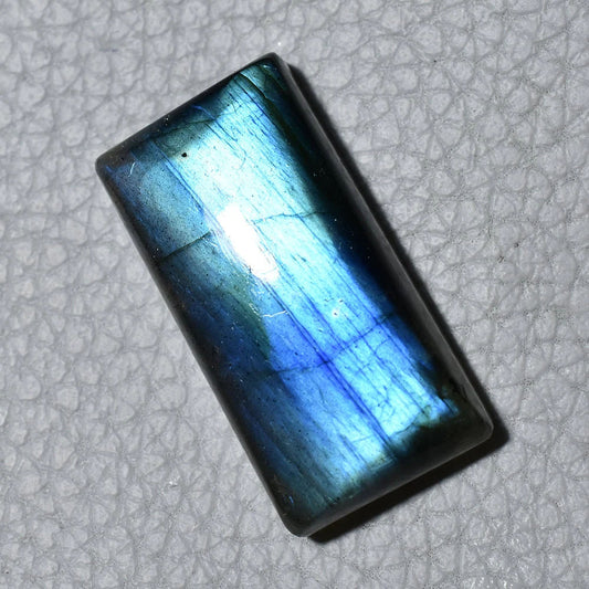 Natural Blue Fire Labradorite Loose Cabochon – Rectangle Labradorite Crystal Gemstones