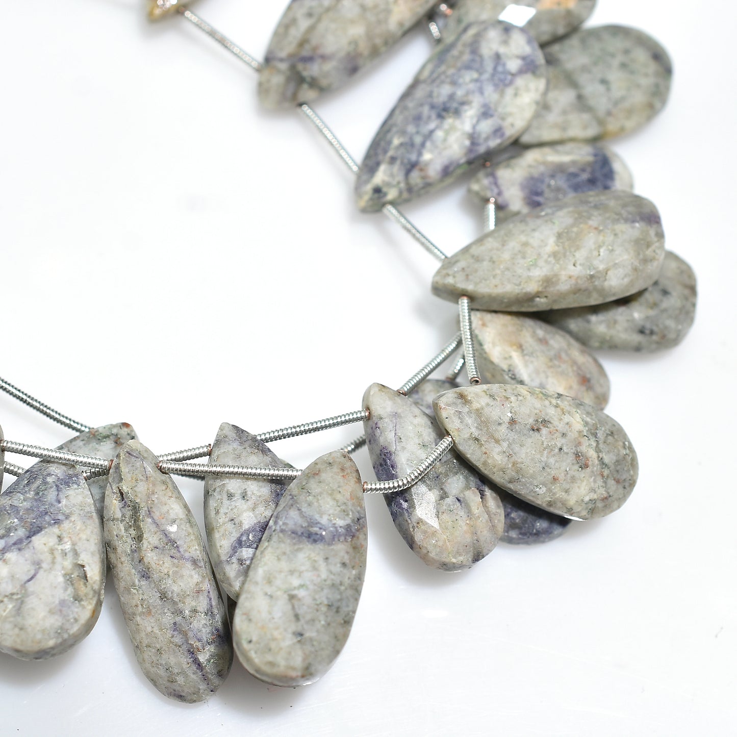 Tiffany Breeze Teardrops Faceted Beads - Wholesale Gemstone Strand For Jewelry