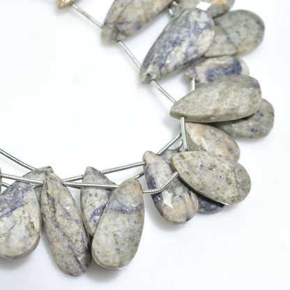 Tiffany Breeze Teardrops Faceted Beads - Wholesale Gemstone Strand For Jewelry