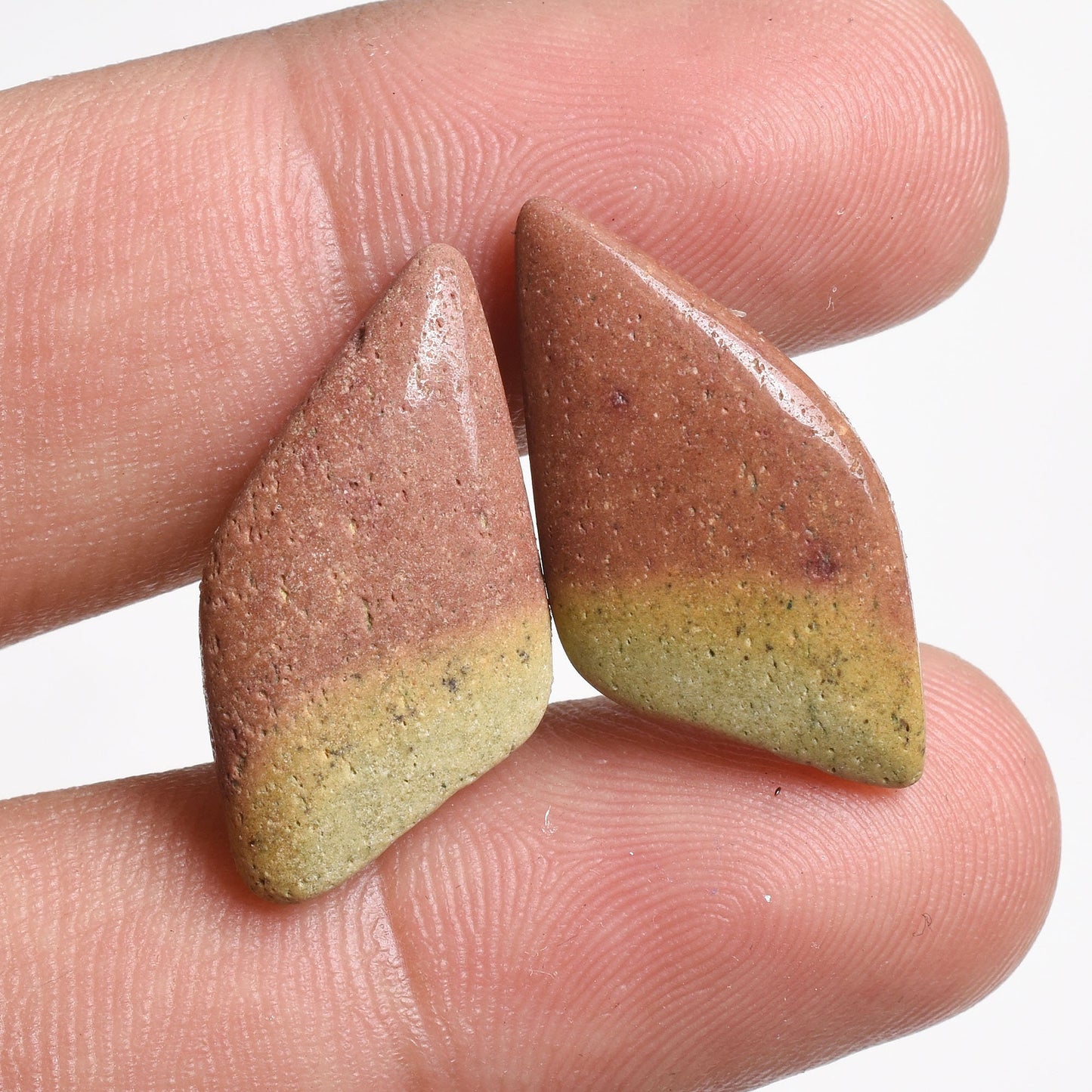 Green Imperial Topaz Cabochon - Mix Shaped Loose Gemstone