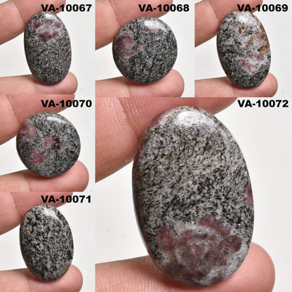Natural Ruby Fall Cabochon - Wholesale Oval Shape Gemstone