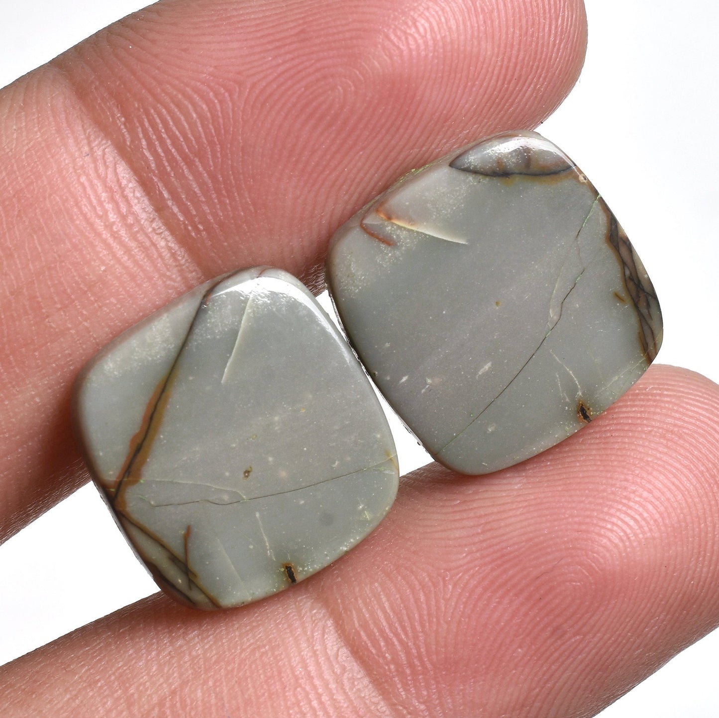 Red Cherry Jasper Pair, Matching Gemstones
