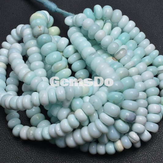 Wholesale Peru Opal Rondelle Beads - Smooth Opal Beads, Low Price