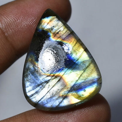 Multi Flashy Labradorite Oval Cabochon – Natural Loose Gemstone for Jewelry Making, Wholesale