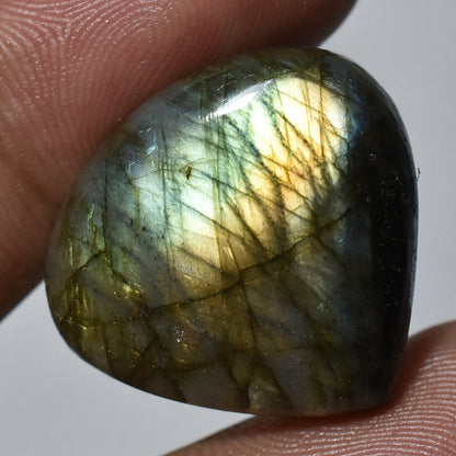 Labradorite Cabochon - Pearl Shape Loose Gemstone