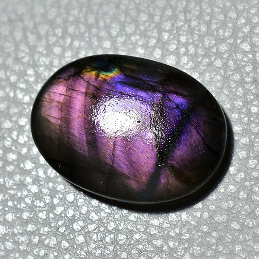 Purple Fire Labradorite Cabochon - Mix Shape Loose Labradorite Cabs, Magical Healing Crystal