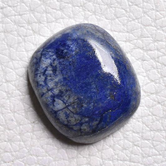 Natural Blue Lapis Lazuli Cabochon - Oval Lapis Gemstone for Jewelry Making