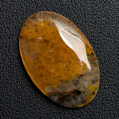 Oval Shape Orange Jade Cabochon - Smooth Gemstone Loose Wholesale Crystal