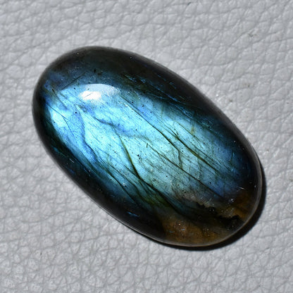 Actual Blue Fire Labradorite Gemstone – Oval-Rectangle Shape Magical Healing Crystal