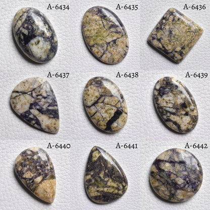 Tiffany Jasper Cabochon – Handmade Polished Loose Stone