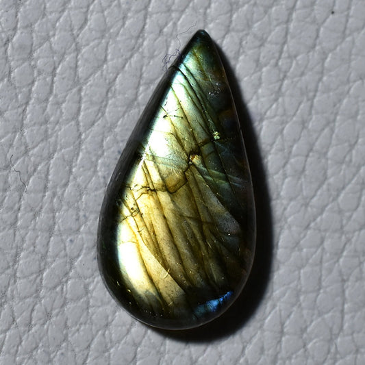 Pear Shape Labradorite Flashy Cabochon – Loose Labradorite Gemstone Wholesale