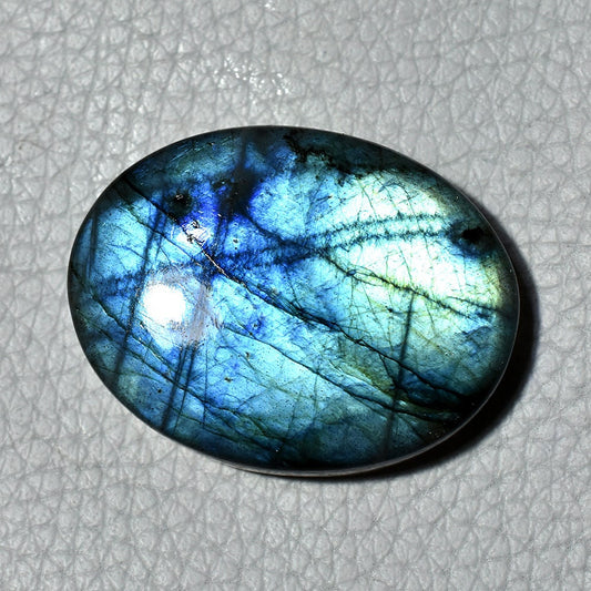 Genuine Blue Labradorite - Oval shape, Labradorite Magical Stone, Healing Crsytal