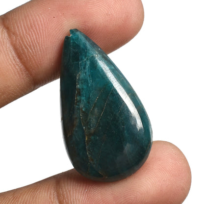 Healing Blue Apatite Crystal – Natural Apatite Cabochon,Loose Gemstones