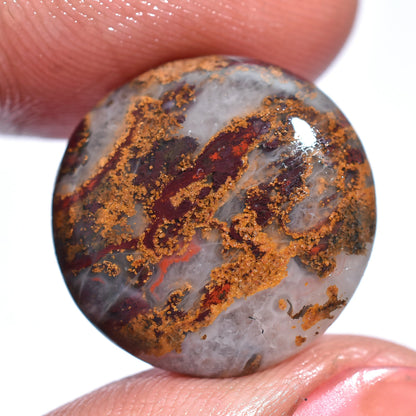 Rare! Attractive Bloodstone Cabochon, 100% Natural Bloodstone, Mix Shape Bloodstone.