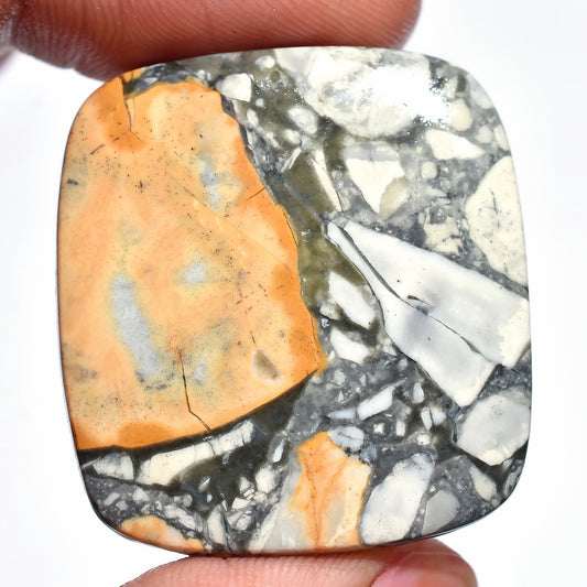 Semi Precious Maligano Jasper Cabochon -  Loose Crystal,  Perfect for DIY Jewelry Making, Wholesale Price for Gemstone Collectors