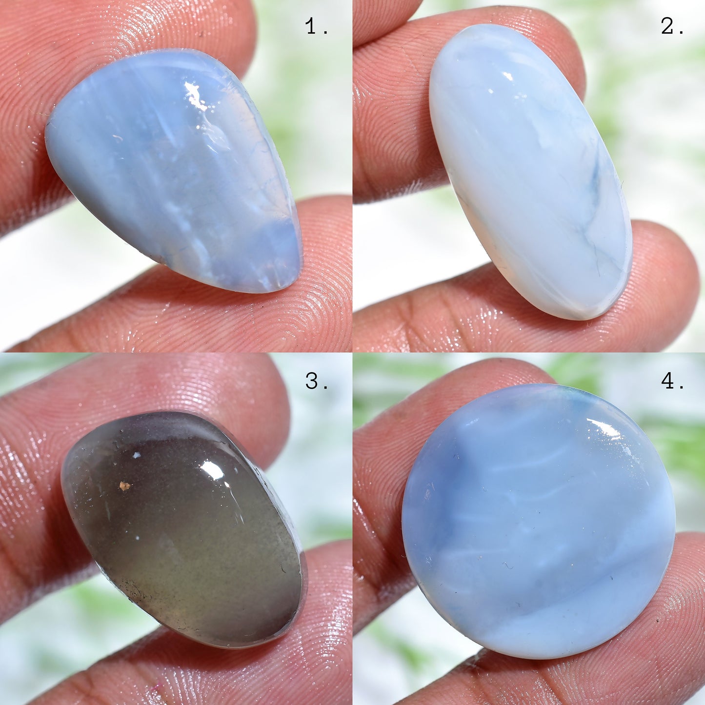 Blue Opal Crystal - Wholesale Opal Gemstone Mix Shape Cabochon Loose Stone