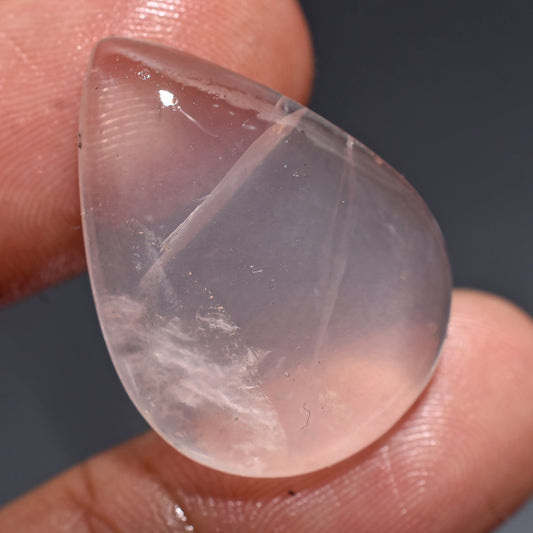 Top Quality Natural Pink Rose Quartz Loose Cabochons - Ideal for Jewelry Gifts
