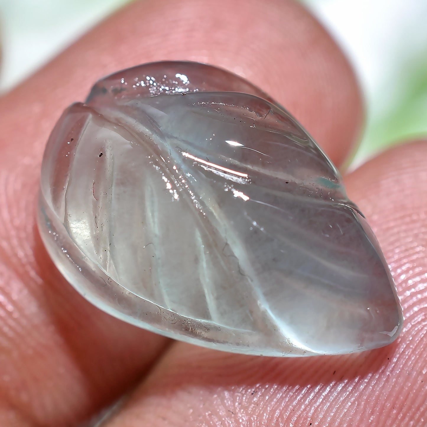 Wonderful Green Fluorite  Gemstone, Leaf Fluorite Pear Shape Cabs