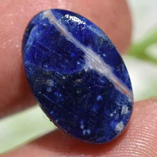 Natural Sodalite Gemstone –  Blue Sodalite Cabochon for Rings & Pendants