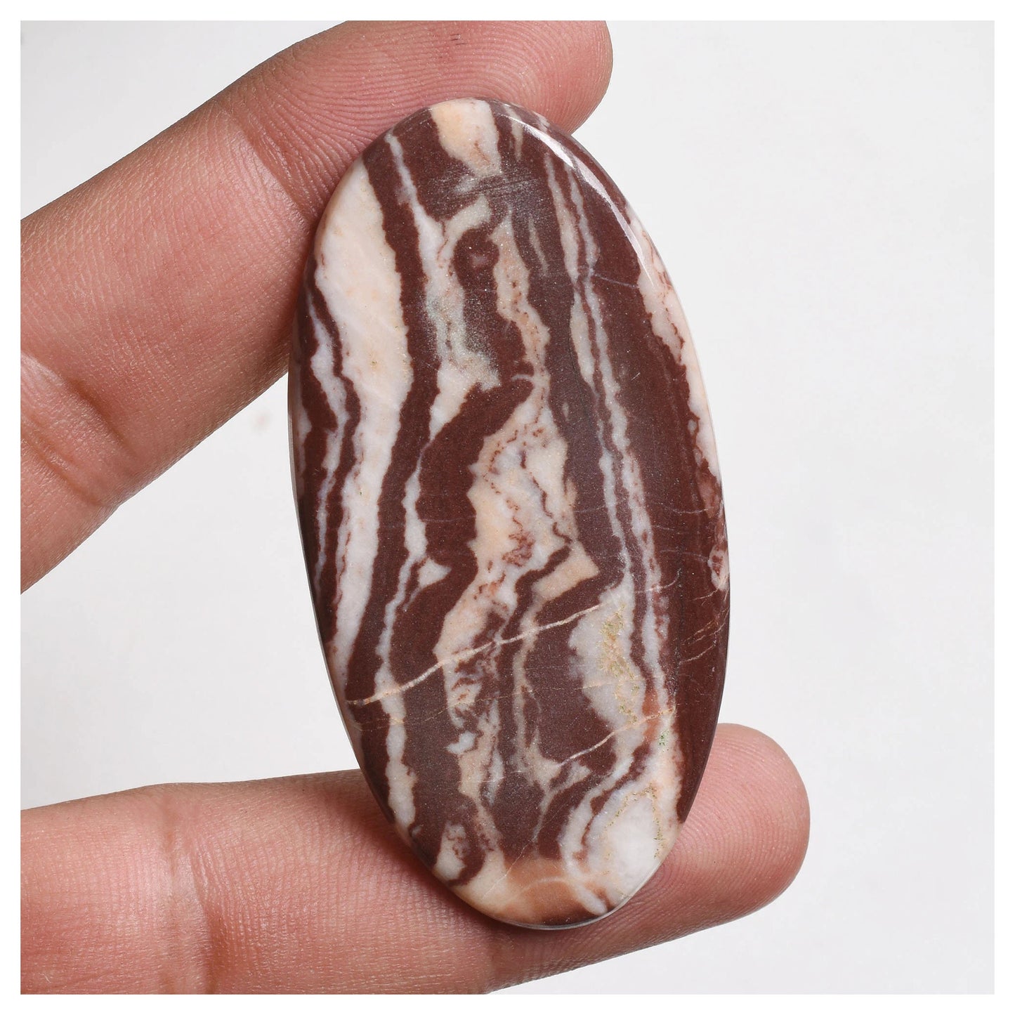 Natural Coconut Jasper Gemstone Cabochons – Brown Mix Shape Jasper for Pendant Making | Wholesale Prices