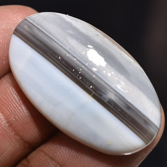Natural Owyhee Blue Opal Cabochons – Mixed Shape Loose Gemstones for Pendants