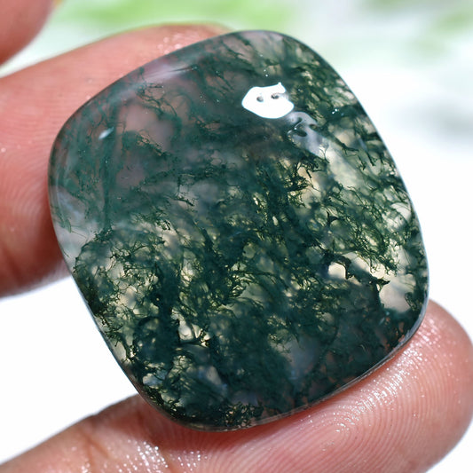 Green Moss Agate Cabochon – Mix Shape Healing Crystal Gemstone