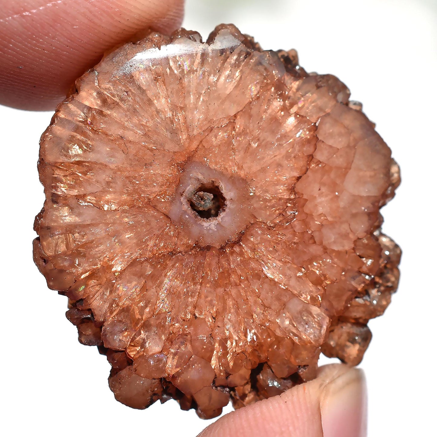 Brown Solar Quartz Crystal Gemstone – Loose Cabochon Stone