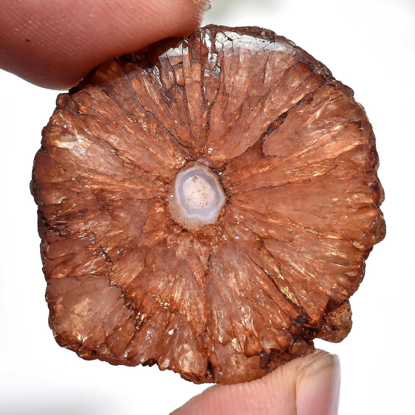 Brown Solar Quartz Crystal Gemstone – Loose Cabochon Stone