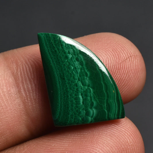 Natural Green Malachite Mix Shape Gemstone - Flat Back, Loose Malachite Cabs