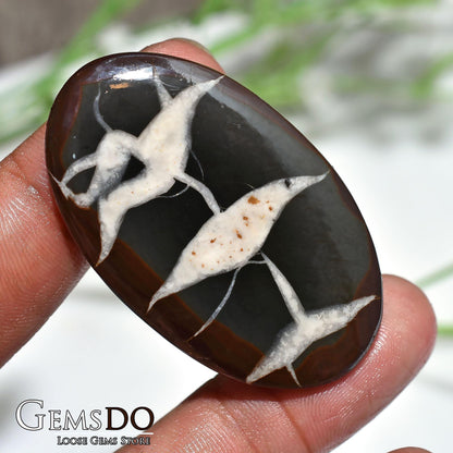 Texture Septarian Cabochon – Mix Shape Gemstones for Pendant & Jewelry Making
