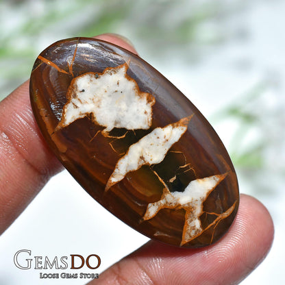 Texture Septarian Cabochon – Mix Shape Gemstones for Pendant & Jewelry Making