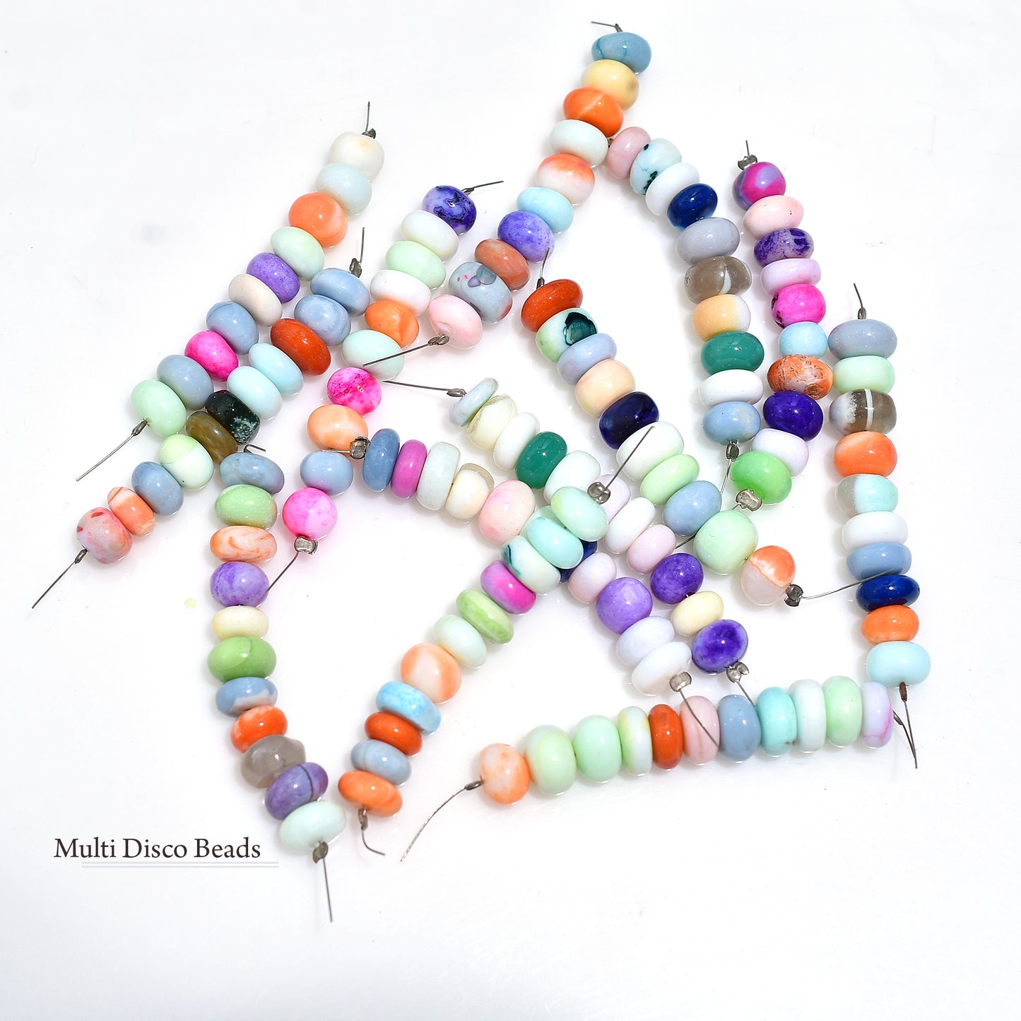Aurora Bloom Opal Beads- Colourful Multi Gemstones for Bold Jewelry Creations