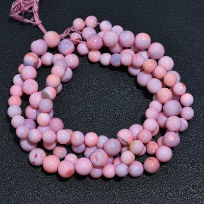 Cotton Candy Opal Round Bead-Wholesale Gemstone Strand For Jewelry