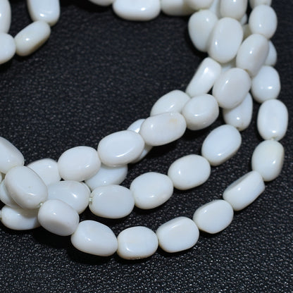 Radiant White Opal Nugget Beads – Wholesale Natural Polished Gemstone Strand For Beading